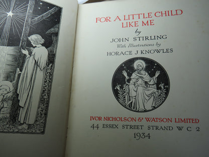 For A Little Child Like Me By John Stirling 1934 book image 6