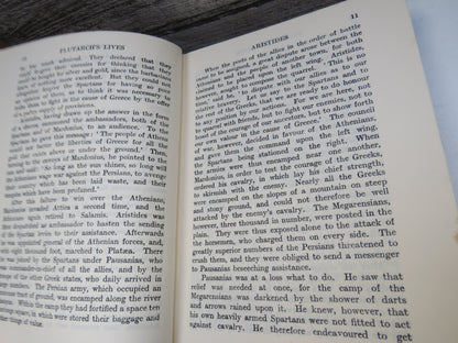 Plutarch's Lives For Boys and Girls Being Selected Lives Freely Retold By W. H. Weston