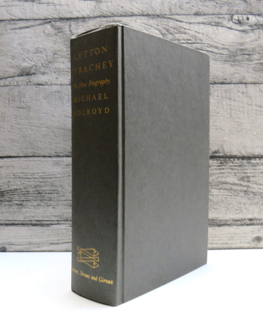 Lytton Strachey The New Biography By Michael Holroyd 1995 book front cover