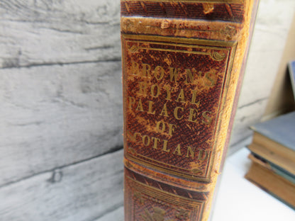 Select Views of the Royal Palaces of Scotland From Drawings By William Brown, Glasgow With Illustrat book image 2