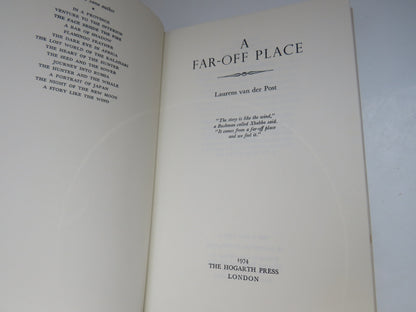 A Far-Off Place By Laurens Van Der Post  1974 book image 3