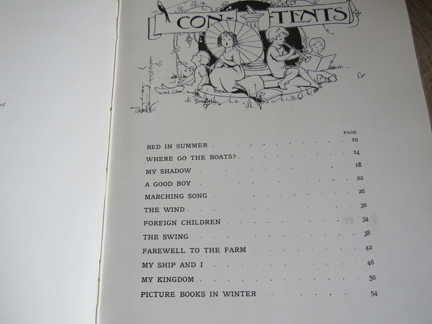 Songs With Music From A Child's Garden of Verses By R.L. Stevenson
