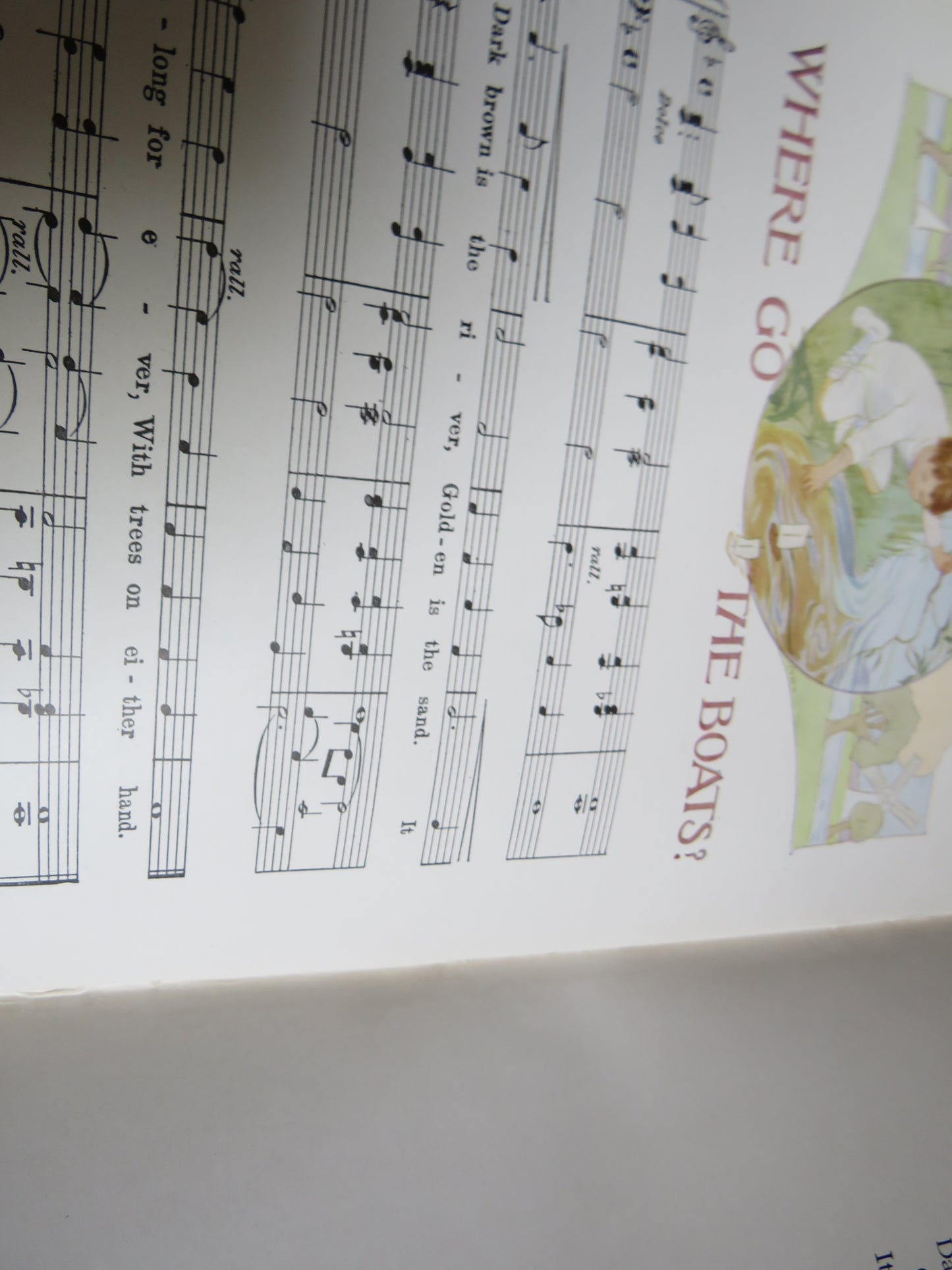 Songs With Music From A Child's Garden of Verses By R.L. Stevenson