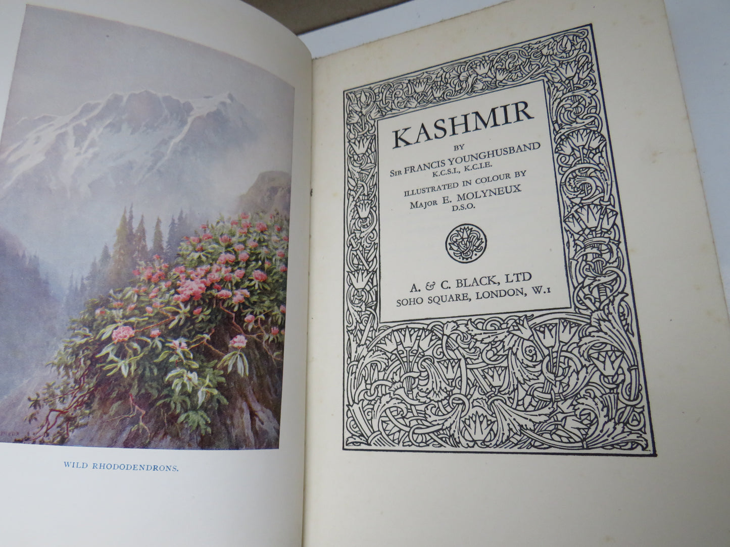 Kashmir By Sir Francis Younghusband 1933