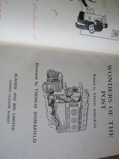 Wonders of the Post Related By Edith Robarts Illustrated By Thomas Somerfield book image 5