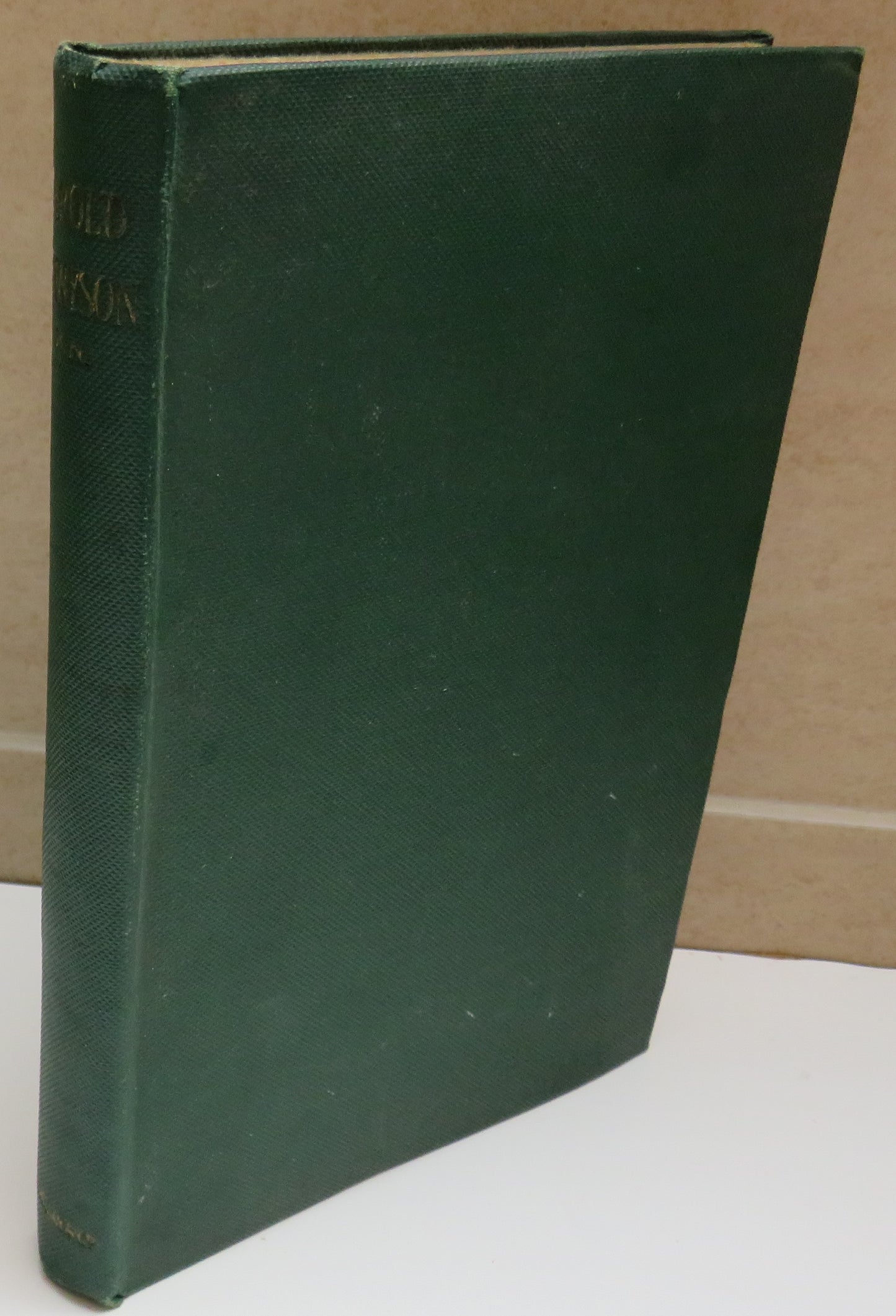 Harold Tennyson R.N. The Story of a Young Sailor Put Together By A Friend 1918