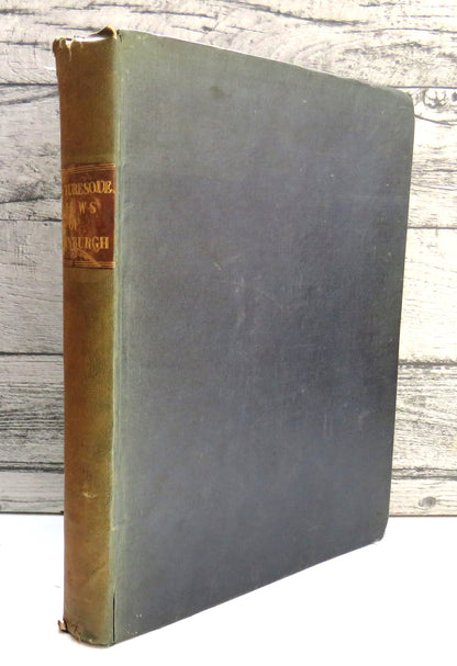 Picturesque Views of Edinburgh; The Drawings By J. Ewbank Engraved By W. H. Lizars To Which Is Prefi book front cover