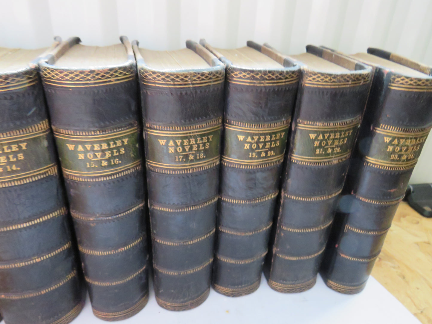 The Waverly Novels By Sir Walter Scott 1862 Volumes 1 - 24 in 12 Books