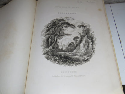 Picturesque Views of Edinburgh; The Drawings By J. Ewbank Engraved By W. H. Lizars To Which Is Prefi book image 4