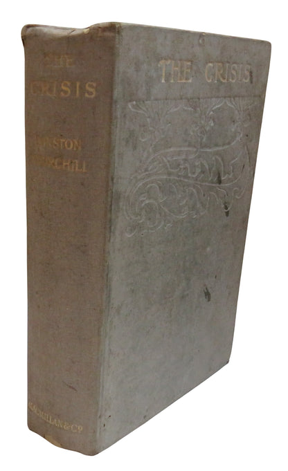 The Crisis By Winston Churchill 1908 book front cover