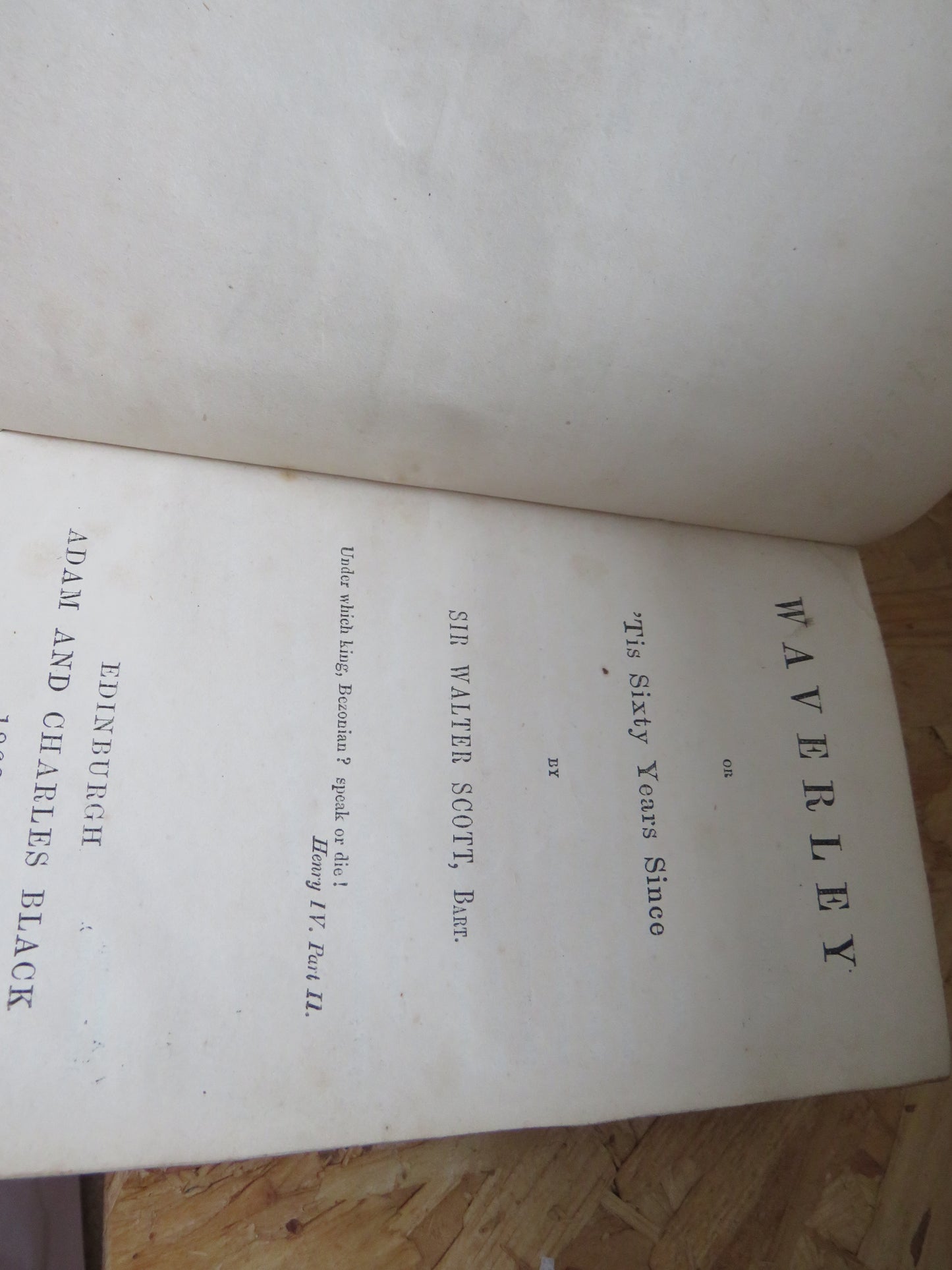 The Waverly Novels By Sir Walter Scott 1862 Volumes 1 - 24 in 12 Books