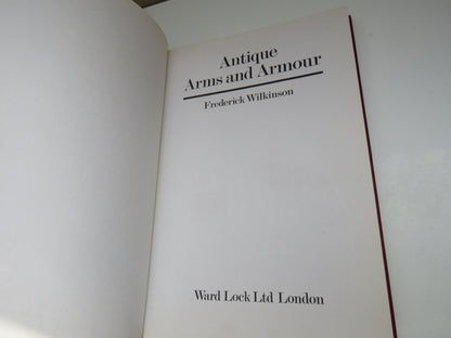 Antique Arms and Armour By Frederick Wilkinson 1972 book image 4