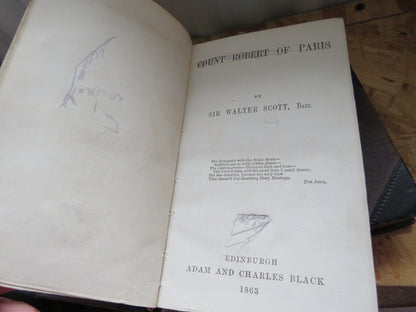 The Waverly Novels By Sir Walter Scott 1862 Volumes 1 - 24 in 12 Books book image 12