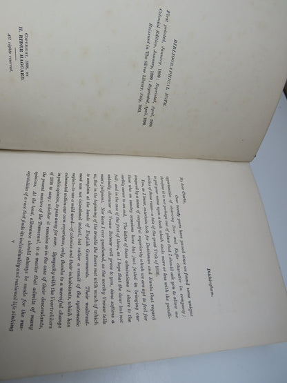 Swallow A Tale of the Great Trek By H.Rider Haggard 1901 book image 4