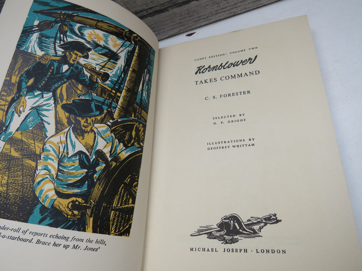 Hornblower Takes Command By C.S. Forester 1954 - Cadet Edition Volume Two
