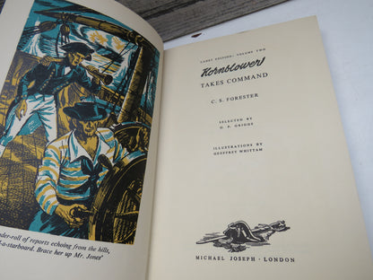 Hornblower Takes Command By C.S. Forester 1954 - Cadet Edition Volume Two