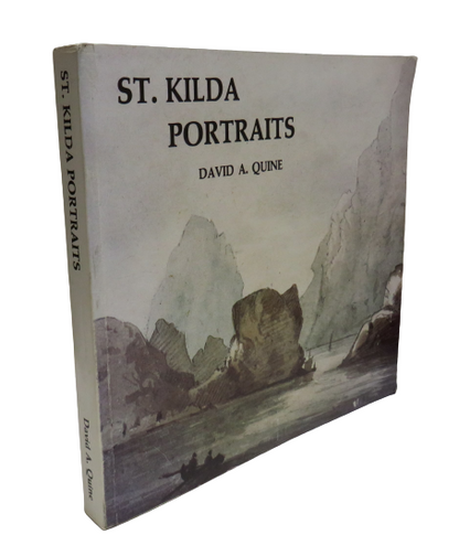 St. Kilda Portraits by David A. Quine, 1988 book front cover