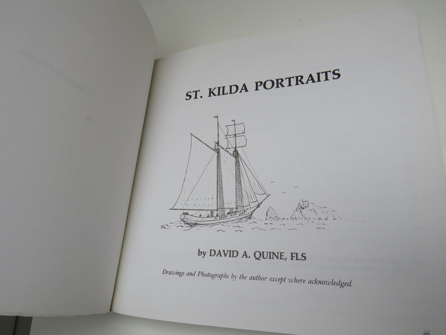 St. Kilda Portraits by David A. Quine, 1988