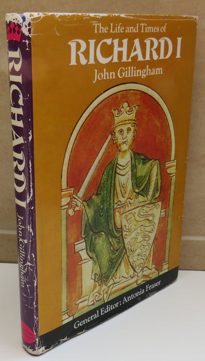 The Life and Times of Richard I By John Gillingham Introduction By Antonia Fraser 1973 book image 2