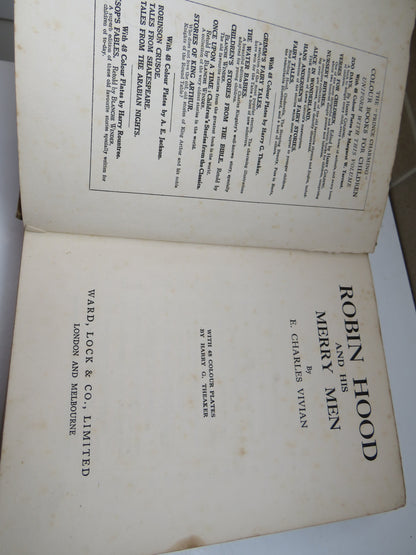 Robin Hood and His Merry Men By E. Charles Vivian book image 5