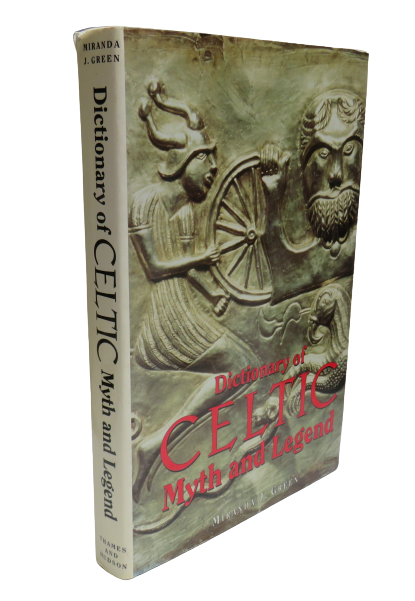 Dictionary of Celtic Myth and Legend by Miranda J. Green, 1992 book front cover
