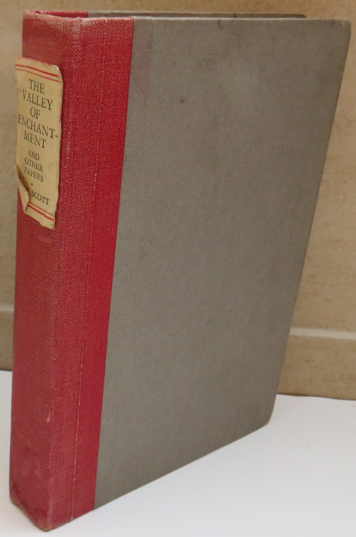 The Valley of Enchantment And Other Papers By George J. Scott 1934