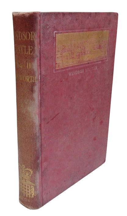 Windsor Castle By Harrison Ainsworth Novels of William Harrison Ainsworth Vol II book front cover