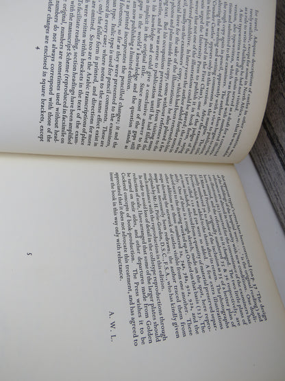Crusader Castles By T.E. Lawrence The Golden Cockerel Press 1936 I. The Thesis book image 6