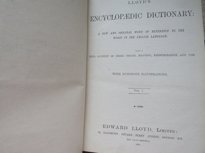 Lloyd's Encyclopaedic Dictionary Volumes 1 - 7 1895 book image 5