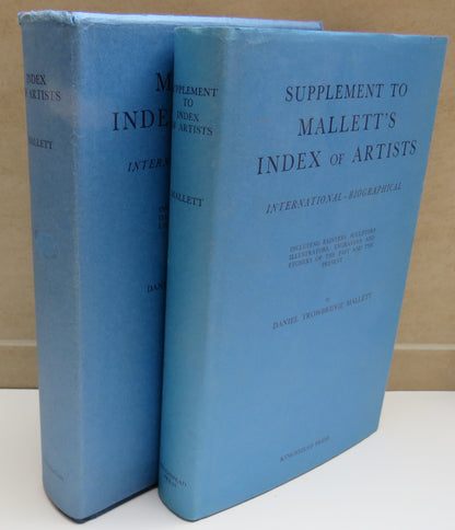Mallett's Index of Artists International - Biographical By Daniel Trowbridge Mallett 1976 book image 2