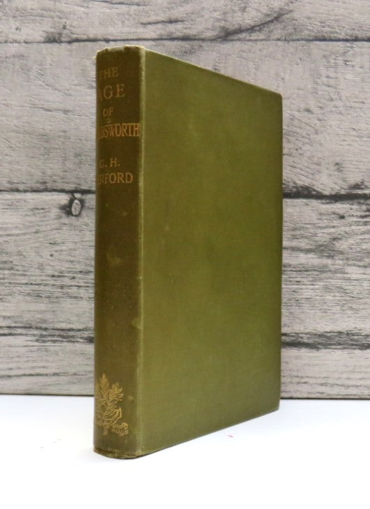 The Age of Wordsworth By C.H. Herford 1928