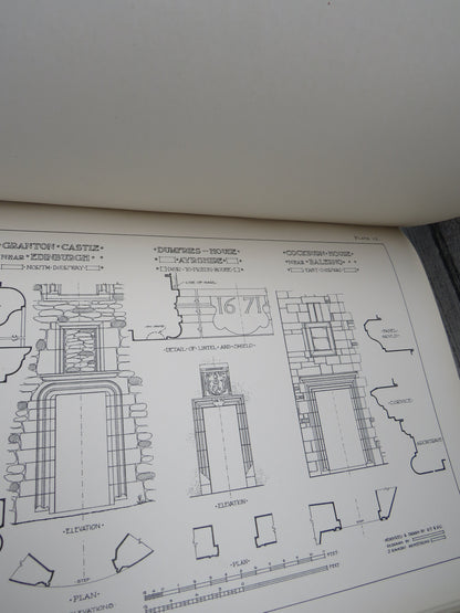 Details Of Scottish Domestic Architecture A Series of Selected Examples From The Sixteenth and Seven book image 8