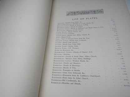 Scottish Architectural Details By John. W. Small Architect Stirling 1901 book image 5