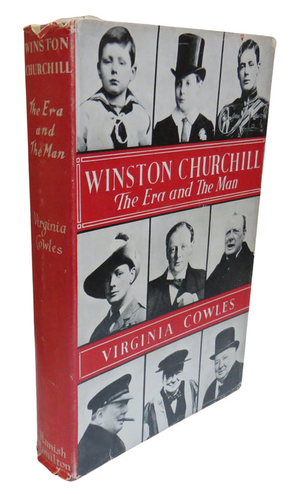 Winston Churchill The Era and The Man By Virginia Cowles 1953 1st Edition book front cover