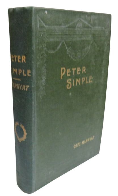 Peter Simple By Captain Marryat book front cover