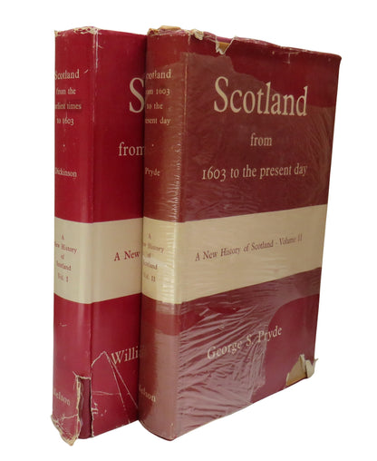 Scotland From The Earliest Times a New History of Scotland Volume I & II book front cover