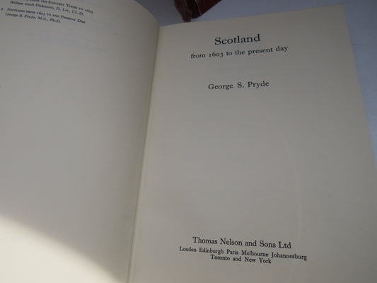 Scotland From The Earliest Times a New History of Scotland Volume I & II
