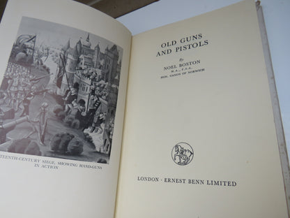 Old Guns & Pistols By Noel Boston 1958 Practical Handbook For Collectors book image 4