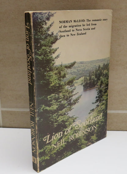 Lion of Scotland by Neil Robinson, 1974 Signed book image 2