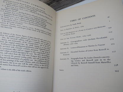 Boswell On The Grand Tour: Italy, Corsica, and France 1765-1766