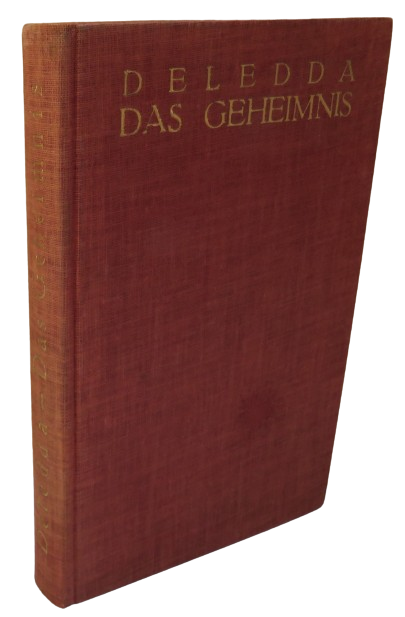 Das Geheimnis Roman By Grazia Deledda 1932 German Book book front cover