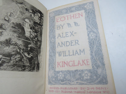 Eothen By Alexander William Kinglake 1901 book image 3
