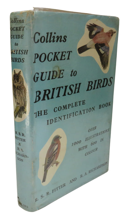 Collins Pocket Guide To British Birds By R.S.R. Fitter book front cover