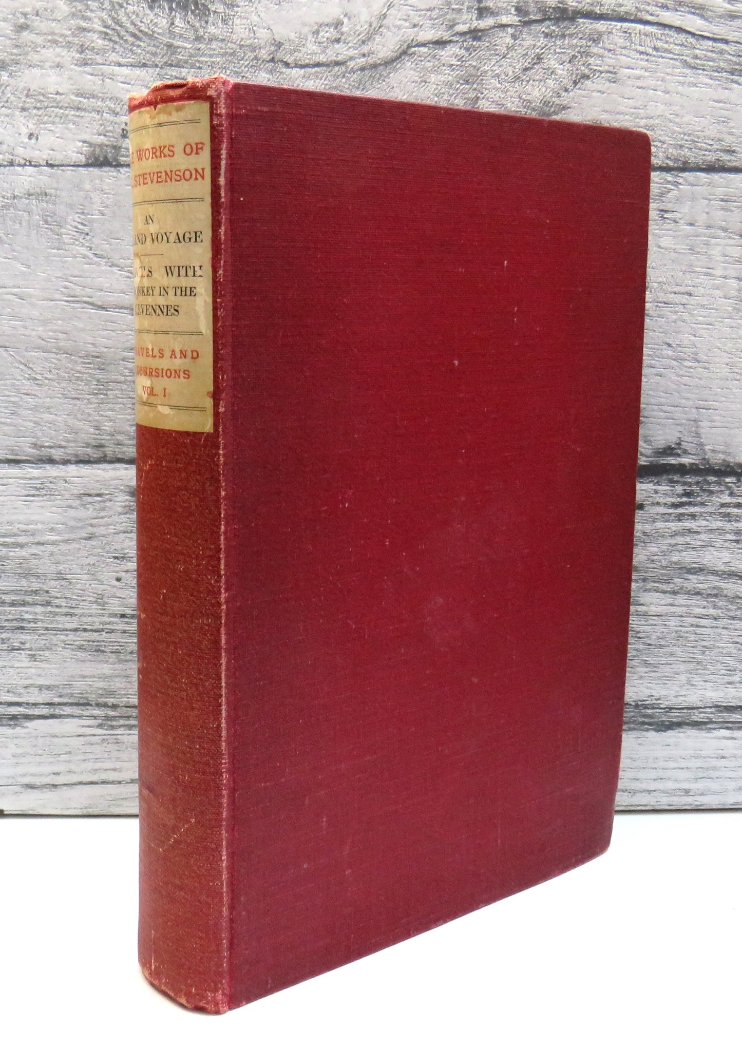 The Works of Robert Louis Stevenson, Travels and Excursions, Volume I, 1894