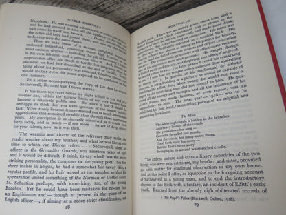 Noble Essences or Courteous Revelations Being A Book of Characters and the Fifth and Last Volume of Left Hand, Right Hand! An Autobiography By Osbert Sitwell 1950
