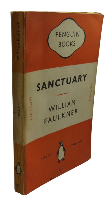 Sanctuary By William Faulkner 1953 Penguin Books book front cover