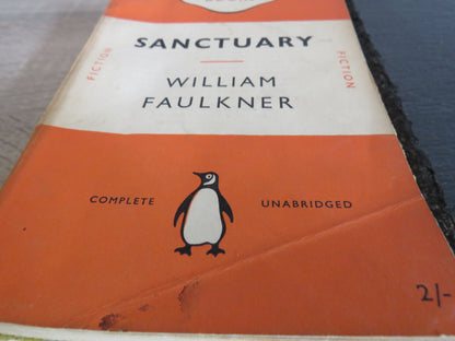 Sanctuary By William Faulkner 1953 Penguin Books book image 5
