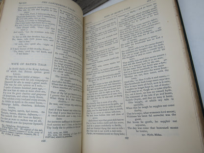 The Works of Geoffrey Chaucer Edited By Alfred W. Pollard 1910 - The Globe Edition