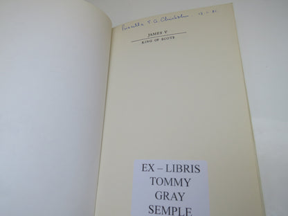 James V King of Scots by Caroline Bingham, 1971 book image 4