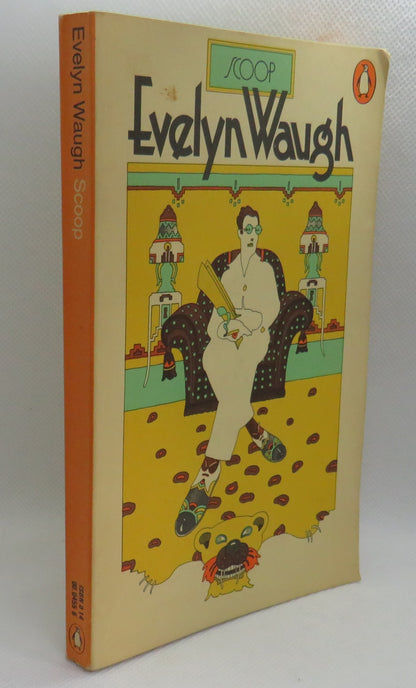 Scoop A Novel About Journalists By Evelyn Waugh Penguin Books 1976 book front cover